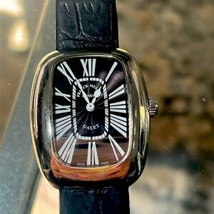 Unisex Franck Muller Galet Silver Watch
